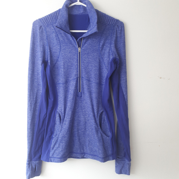 Lululemon Running Long Sleeve Shirt Sz 6 Purple - Picture 1 of 8